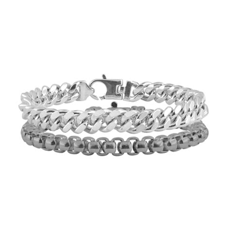 Finished Anklets Sterling Silver 18k Yellow Gold Finish Ross Metals
