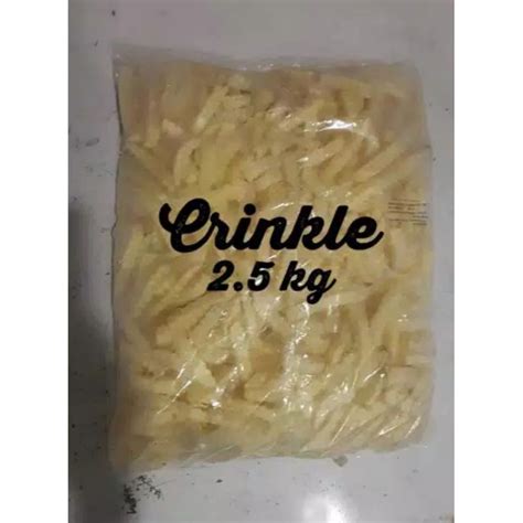 Jual PROMO KENTANG CRINKLE 2 5 Kg Shopee Indonesia