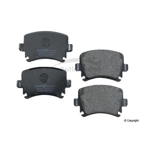 New Mintex Disc Brake Pad Set Rear Mdb2580 1k0698451h For Audi For