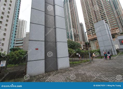 Street View In Tseung Kwan O Editorial Stock Image Image Of Street