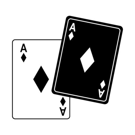 Premium Vector Playing Cards Icon Vector Illustration Flat Design