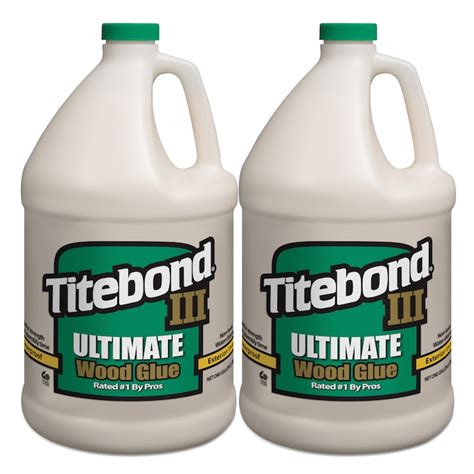 Titebond Iii Ultimate Wood Glue Brown Waterproof Interiorexterior