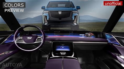 Cadillac Escalade Iq Shows Modern Design Traits From Inside Out