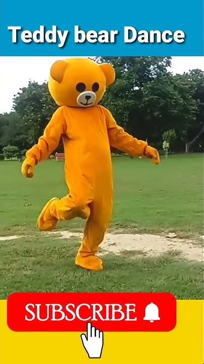 Teddy Bear Funny Dance🧸 Shorts Shortsvideo Teddyprank Teddybearprank