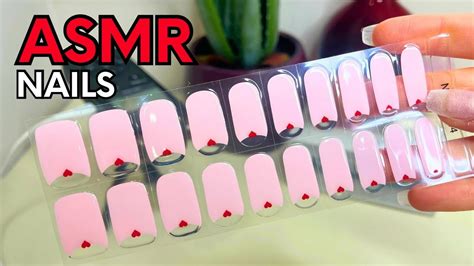 Best Asmr Gel Nail Stickers For Ultimate Relaxation Youtube