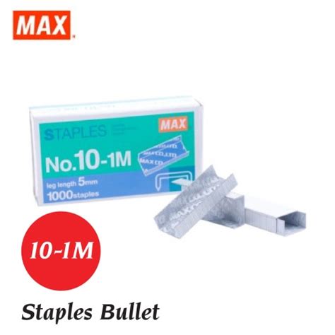 Max Staples M M M M Max Bullet Stapler Bullet