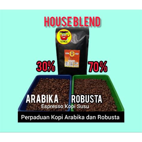 Jual Kopi Susu Blend Kg Gram Gran Arabika Mix Robusta