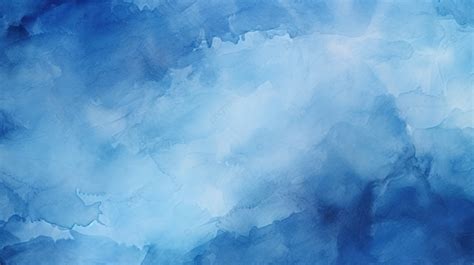 Dark Blue Watercolor Texture Abstract Surface Rendering Background