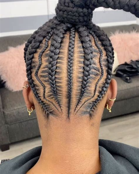 40 Stunning Stitch Braids Ponytail Cornrows Coils And Glory African