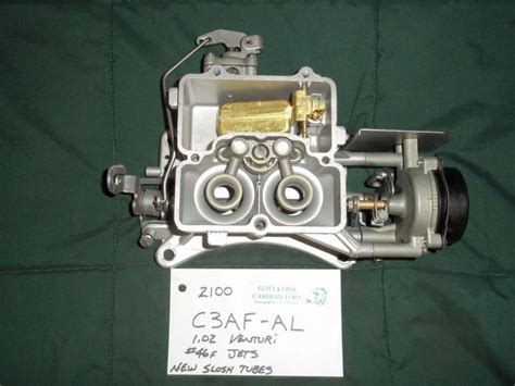 Find 1963 289 Ford Galaxie Autolite 2100 102 C3af Al Carburetor In