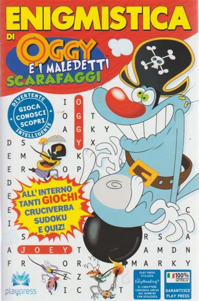 Enigmistica Di Oggy E I Maledetti Scarafaggi N 8 Bimestrale