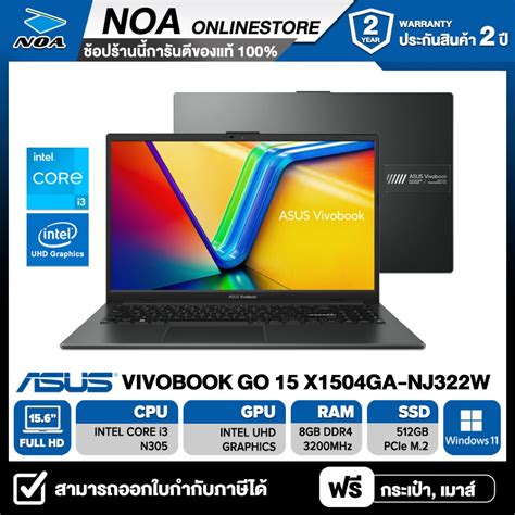 Notebook Asus Vivobook Go X Ga Nj W Fhd Core