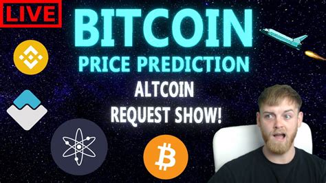 LIVE SHOW BITCOIN READY TO BOUNCE ALTCOIN REQUEST SHOW DECEMBER