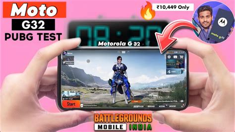 Motorola G32 Gaming Test Pubg Bgmi Graphics Pubg Gyro Test Moto