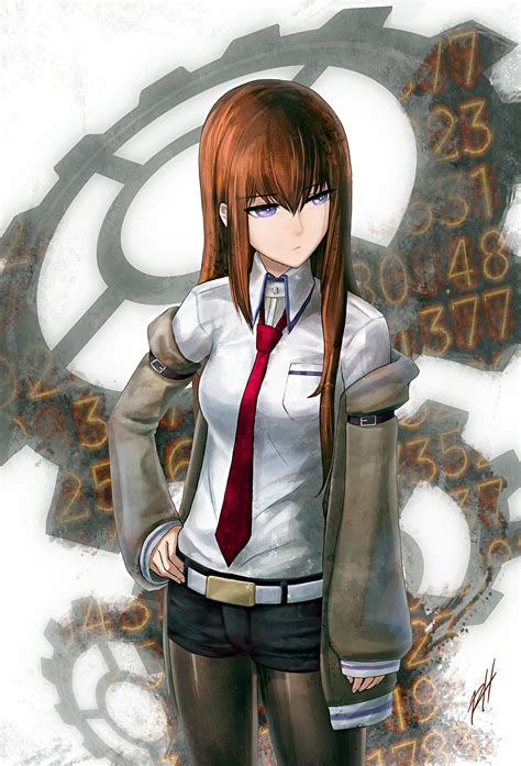 Makise Kurisu Makise Kurisu Kurise Makise Steins Gate Steins