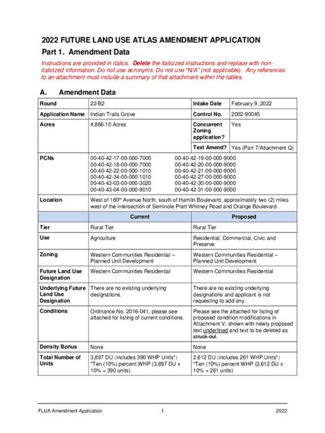 Fillable Online Discover Pbcgov Orgpzbplanning2022 FUTURE LAND USE