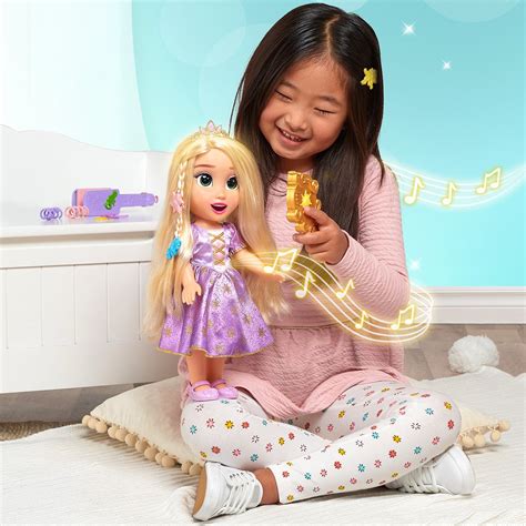 Disney Princess Rapunzel Hair Styling Animatronic Doll