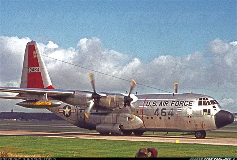 Lockheed C 130a Hercules L 182 Usa Air Force Aviation Photo