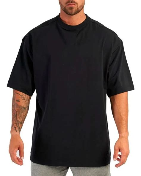 Remeron Remera Oversize Manga Corta Hombre Gimnasio 4 200 Hombres