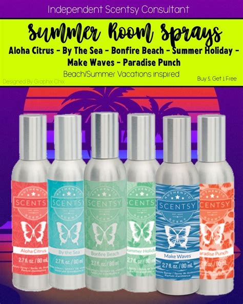 Room Spray Air Freshener And Home Fragrance Scentsy Room Spray In 2020