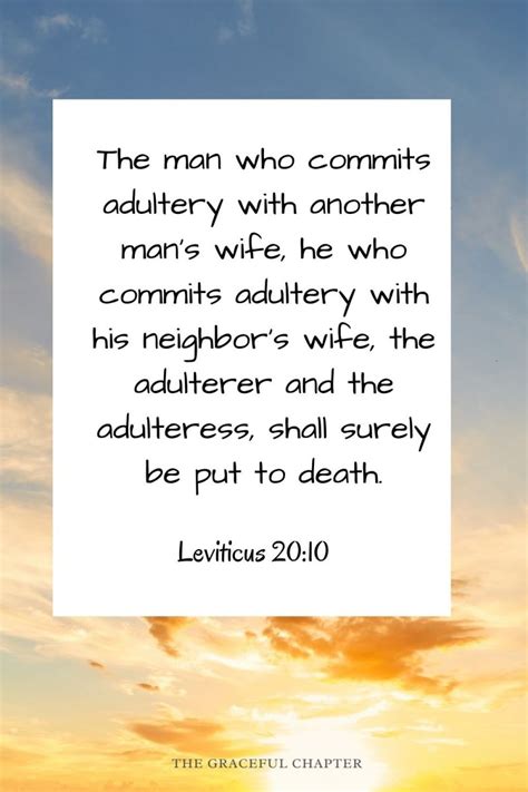 38 Bible Verses About Adultery The Graceful Chapter