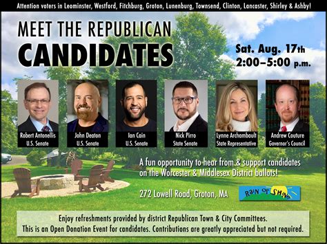 Meet the Candidates - Massachusetts GOP