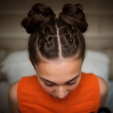 30 Trendy Two Bun Hairstyles