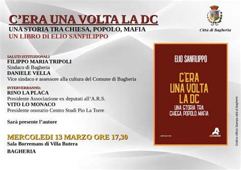 A Villa Butera La Presentazione Del Libro C Era Una Volta La DC Di