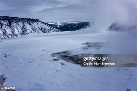 262 Mammoth Hot Springs Winter Stock Photos, High-Res Pictures, and ...