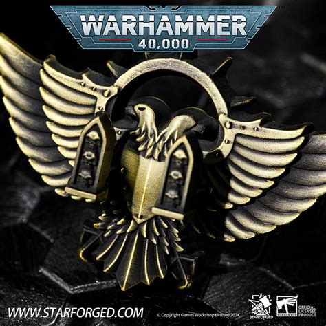 Starforged Warhammer 40k Imperial Aquila Key Hanger Room Decoration Me