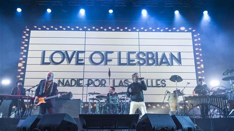 Así fue el concierto de horas de Love of Lesbian en fotos