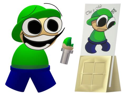 Fnf Bandu Paints Himself By 205tob On Deviantart