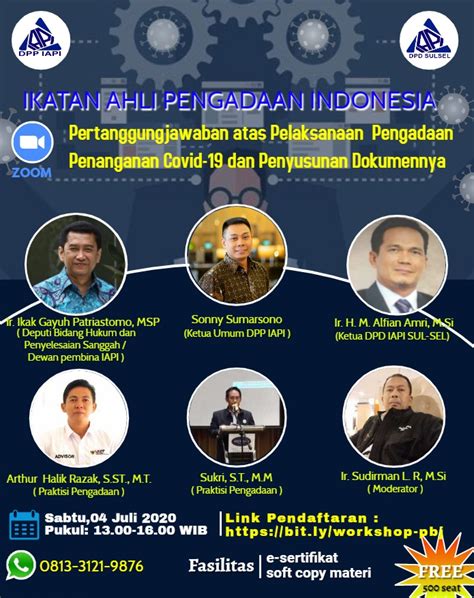 Workshop Online Pelaksanaan Dan Dokumen Pertanggungjawaban Pengadaan