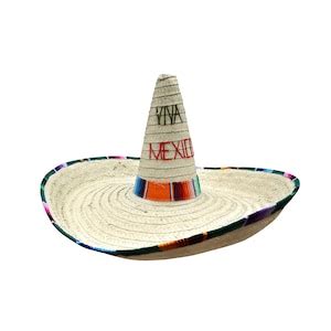 Handmade Giant Huge Jumbo Straw Mexican Viva Mexico Authentic