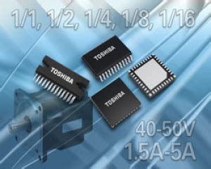 Toshiba Releases Stepping Motor Control Drivers