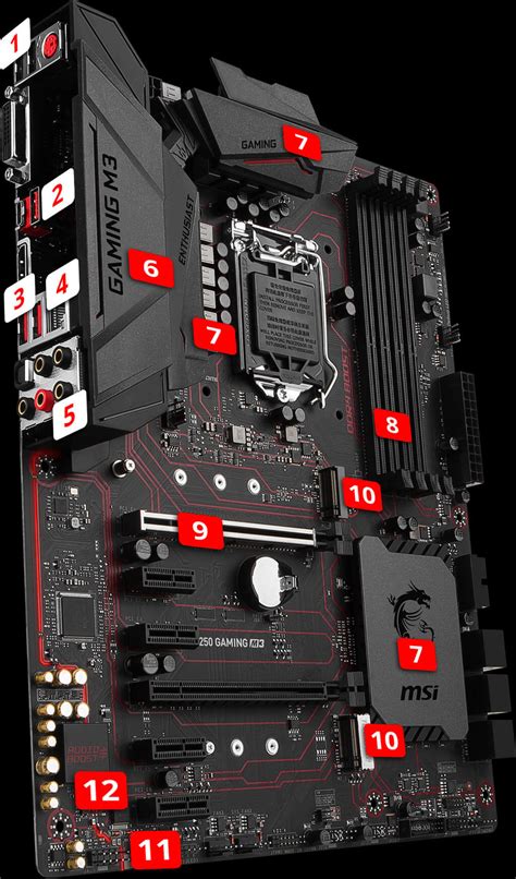 B250 GAMING M3 | Motherboard - The world leader in motherboard design | MSI Global