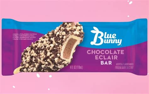 Blue Bunny - Chocolate Eclair Ice Cream Bar - Super Star ICE Cream