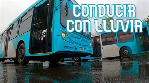 Evita Los Accidentes Al Conducir Un Bus En Lluvia Toma Estas