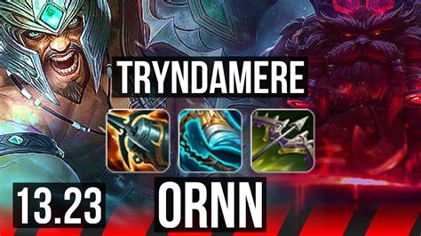 Tryndamere Vs Ornn Top Games Legendary M Mastery