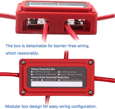 Buy Amomd Bus Bar Box Heavy Duty Module Design Battery Power