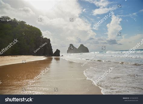 Brazilian Beach Fernando De Noronha Stock Photo 1313327675 | Shutterstock