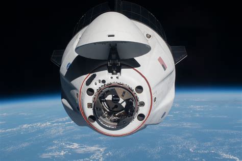 SpaceX Crew Dragon Endeavour Approaching International Space Station