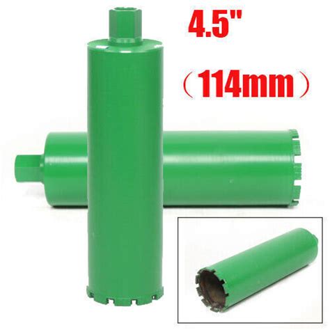 4 5 Inch Wet Diamond Core Drill Bits Hole Saw Wet Core Durable Tool New Ebay