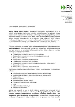 Stanowisko Forum Kraków w spr kwestionariusza GUS K 07 PDF