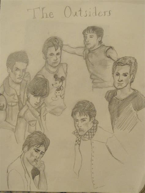 The Outsiders Cover by ithinkmynameissarah on DeviantArt