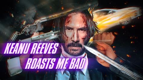 Keanu Reeves Reacts To John Wick Fan Film Parody YouTube