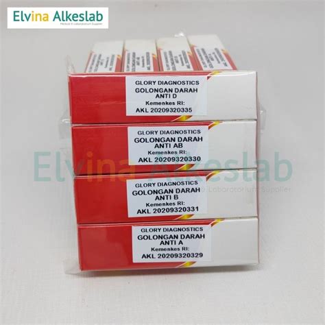 Jual Reagen Test Golongan Darah Set Shopee Indonesia