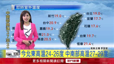 年代氣象／本周氣溫逐日回升！ 中南部春暖、北東變化多生活 年代新聞