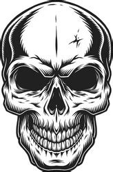 Scary Skull Vector Images (over 54,000)