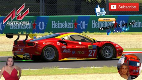 Assetto Corsa Ferrari 488 GT3 Evo Scuderia Baldini 27 Di Amato Daniele